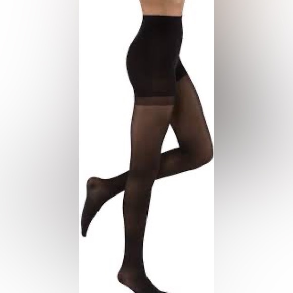 New Jobst Ultrasheer Closed Toe 20-30 mmHg Compression Pantyhose Black M… - Picture 3 of 10